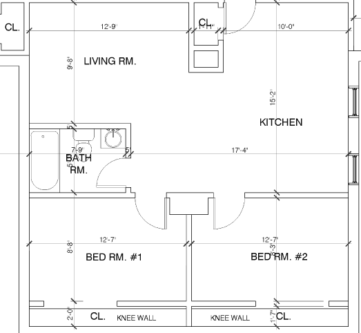 225 Atlantic Ave. - Basement 2 Floor Plan