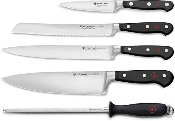 Wusthof 5 piece chefs knife set