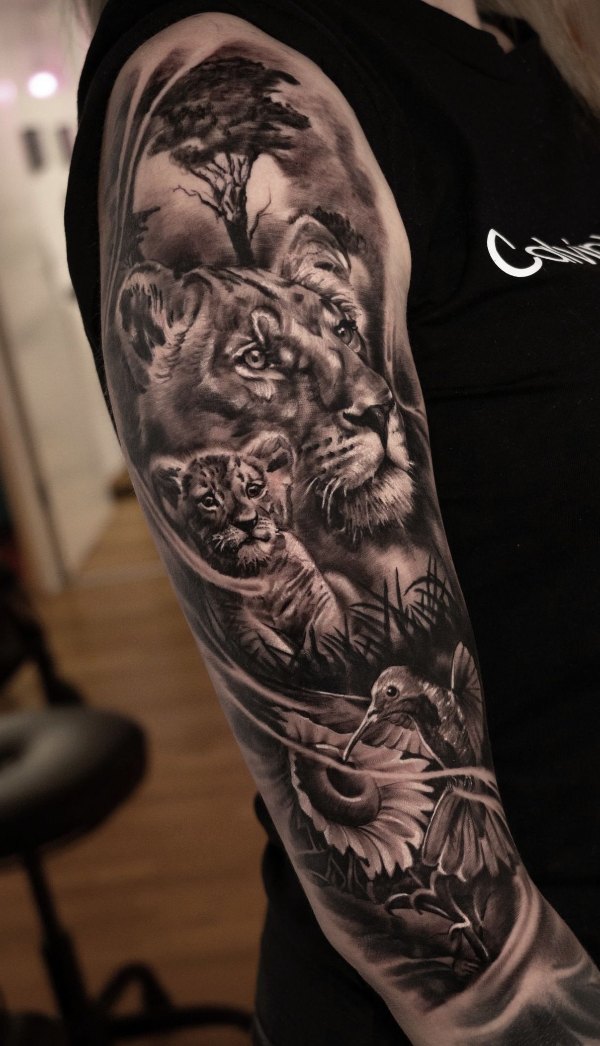 Lions Tattoo Realistic