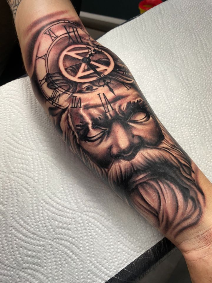 Poseidon tattoo