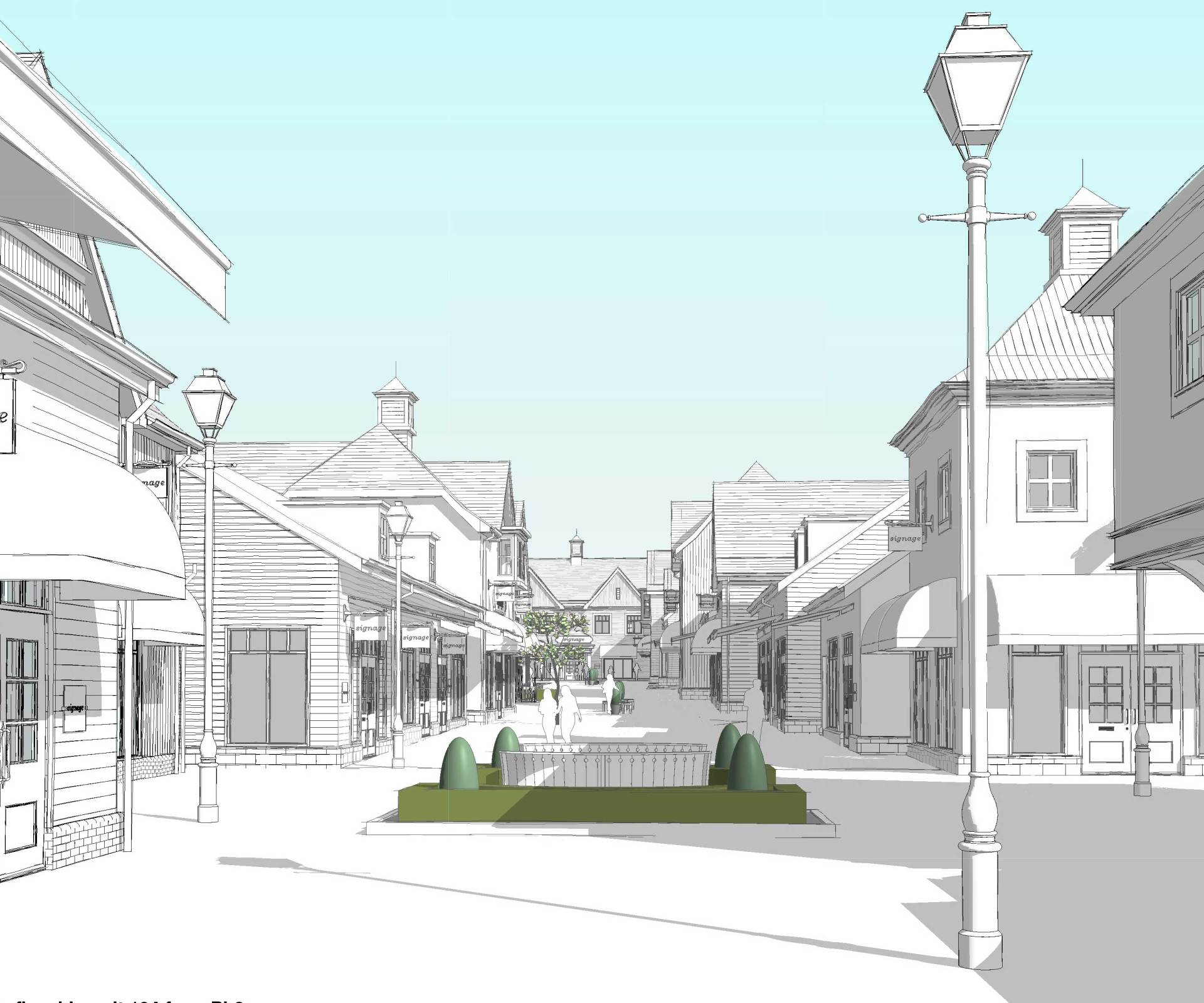 Kildare Village in Ireland designed and delivered by LSH Architects