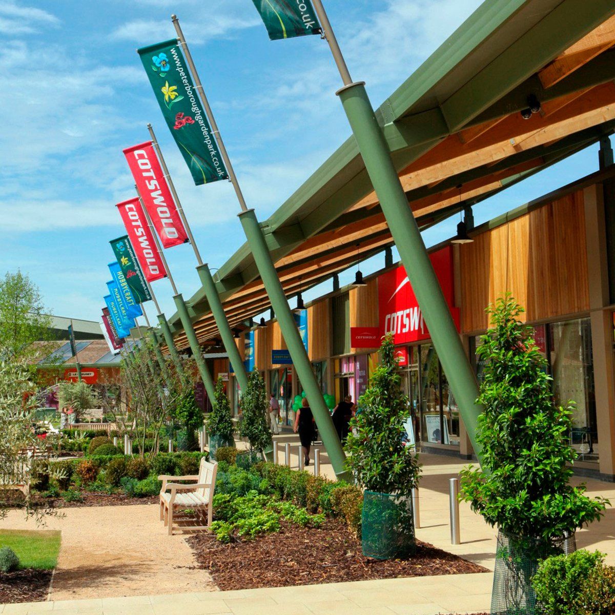 Peterborough Garden Park, designed by LSH Architects