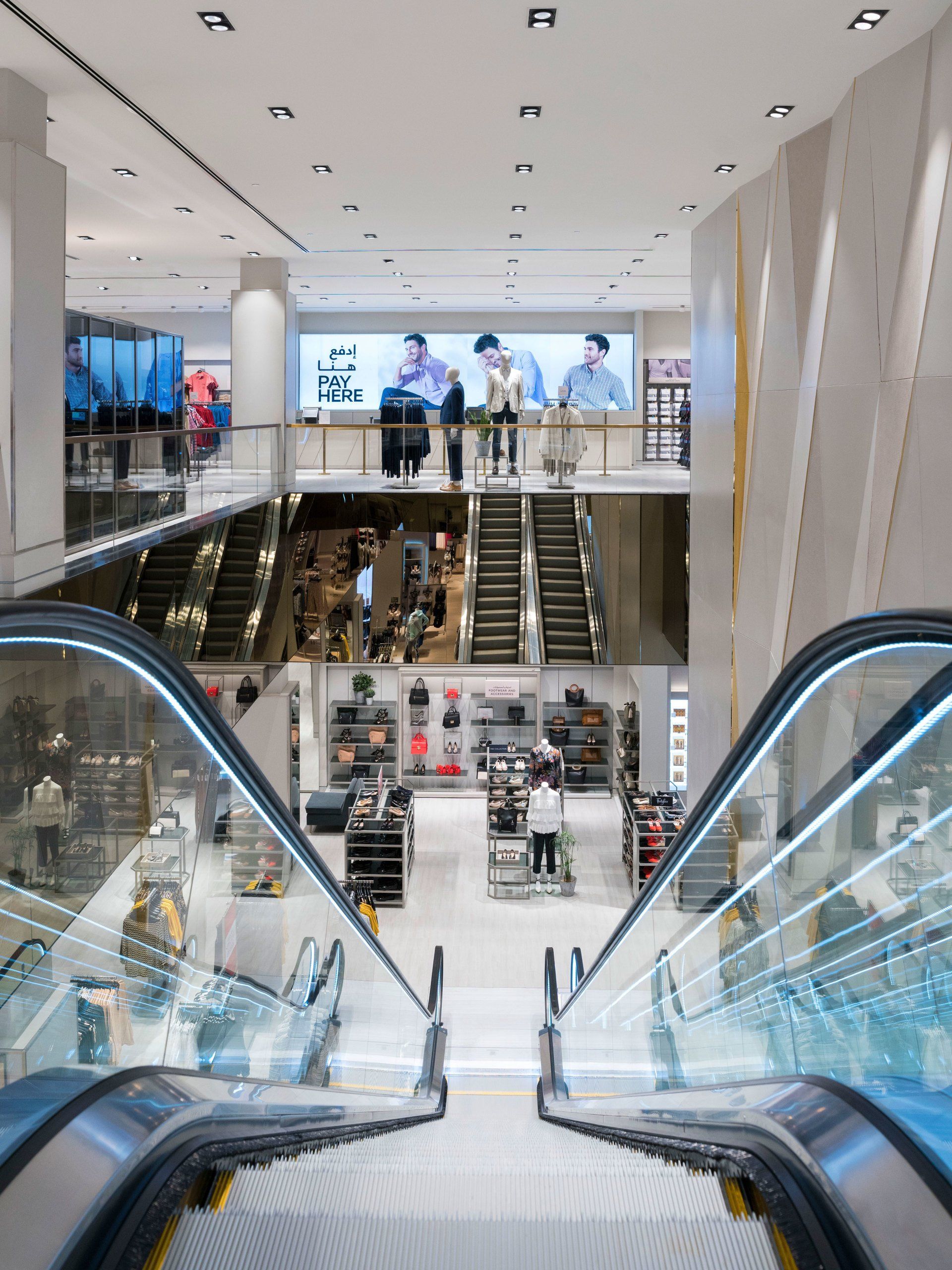 Flagship M&S store Doha Festival City Qatar by LSH Architects interior design team