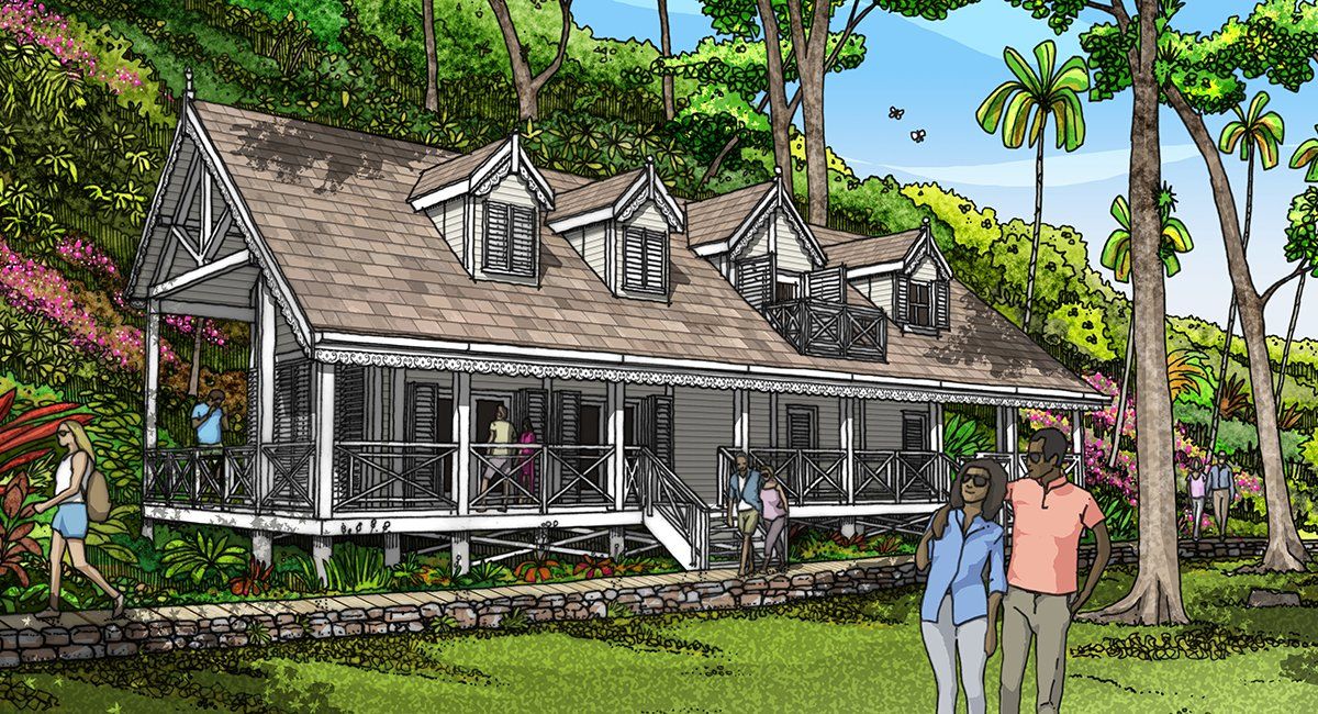 Resort hotel and residential masterplan at the Anse Mahaut Estate in St Lucia by LSH Architects