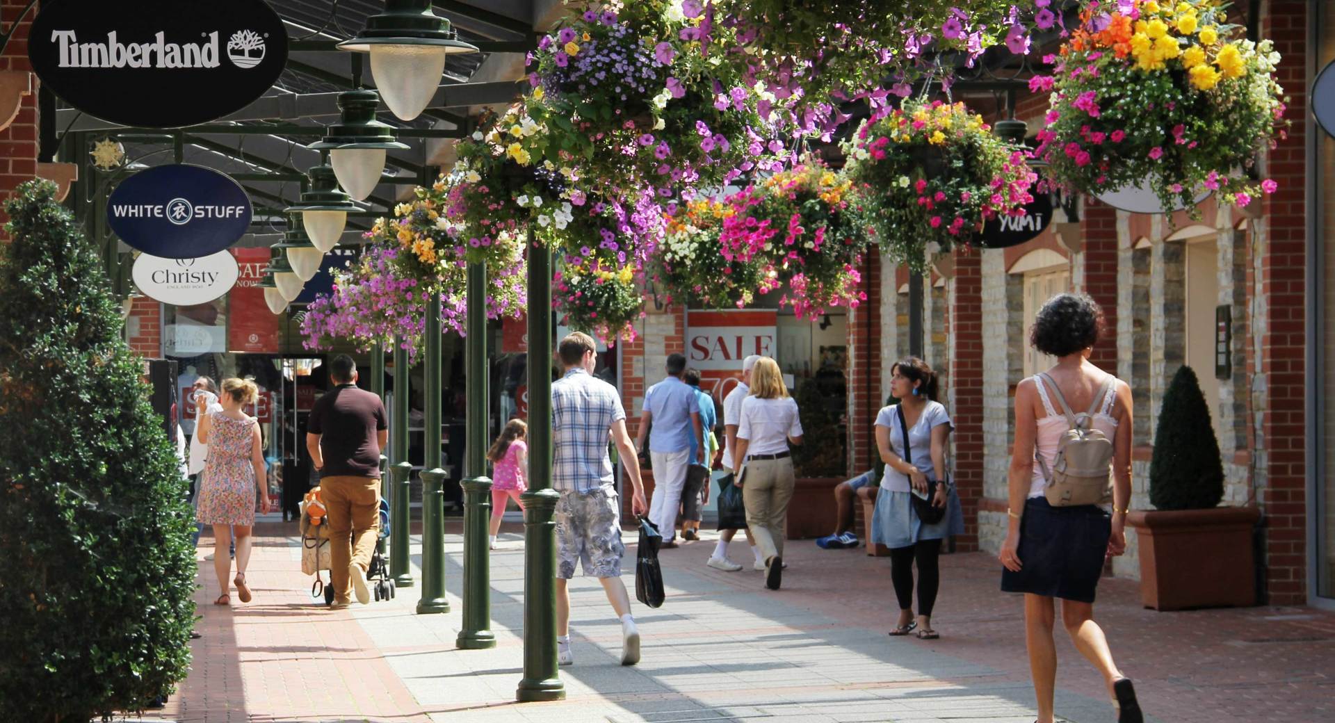 Clarks Village, Street designed by LSH Architects