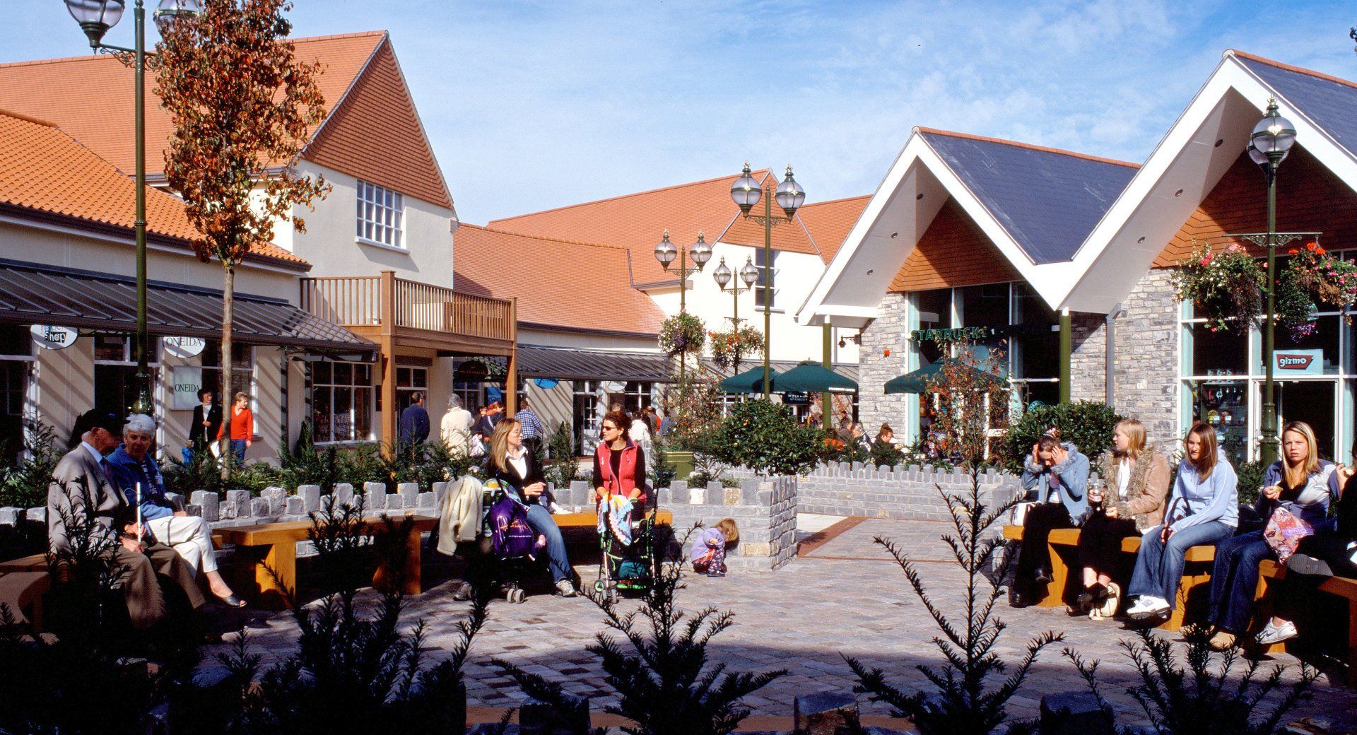 Clarks Village, Street designed by LSH Architects