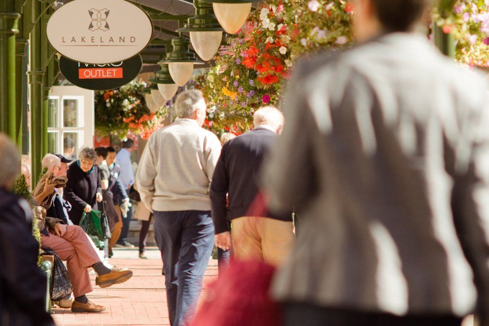 Clarks Village, Street designed by LSH Architects