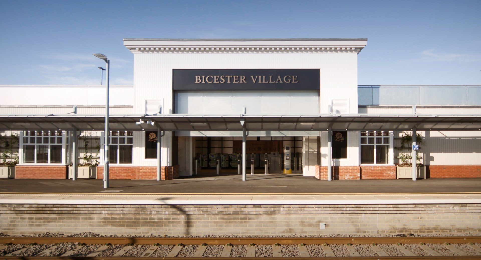 Bicester Village Station designed by LSH Architects