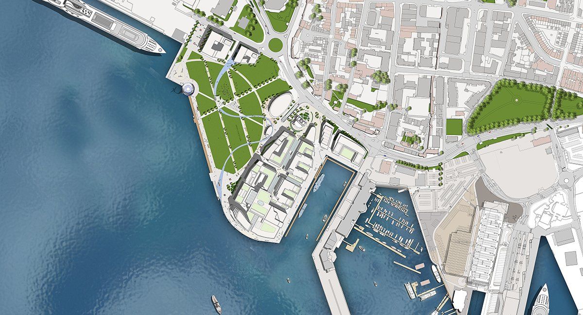 Masterplan for Royal Pier Waterfront Southampton by LSH Architects