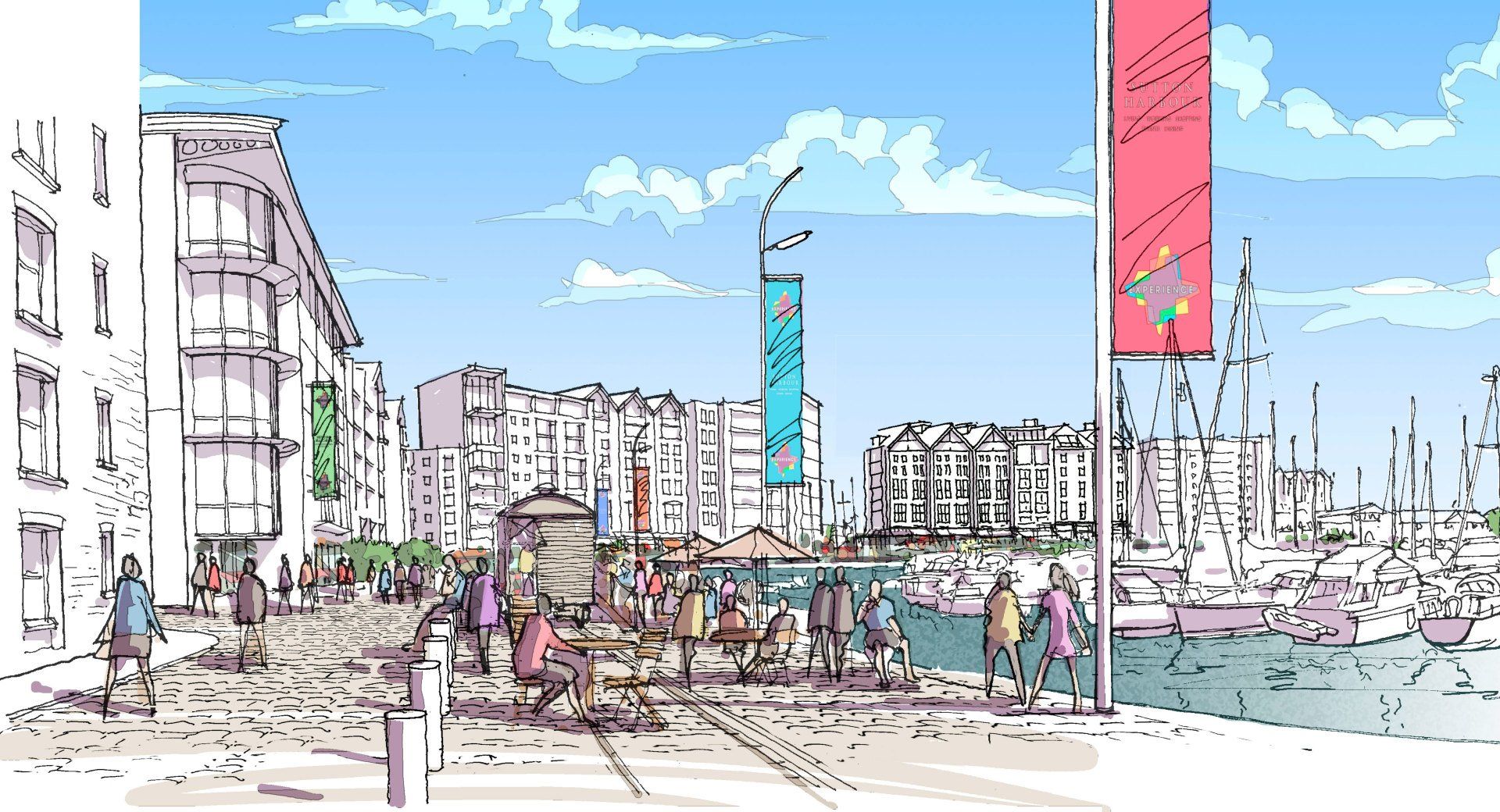 Sutton Harbour Vision & Masterplan, Plymouth, by LSH Architects