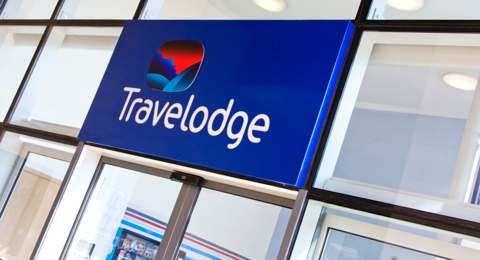 Exterior detail of one of a number of Travelodge hotels completed by LSH 