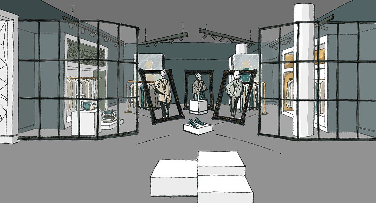 Inspirium in the Netherlands is a holistic showroom experience designed by LSH Architects interior design team