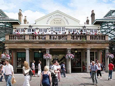 The iconic Covent Garden Market, masterplan to preserve its heritage by LSH Architects