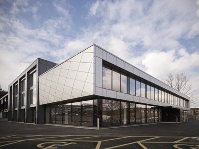 Exterior of The Henley Centre, designed by LSH Architects