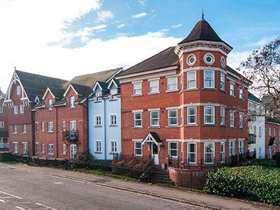Townfield Court, Dorking, residential apartments designed by LSH Architects