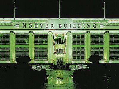 The Hoover building, an iconic art deco building restored by LSH Architects