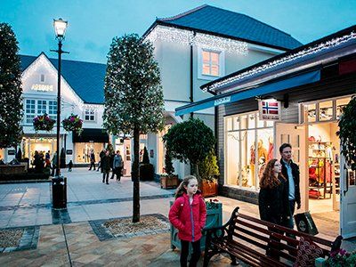 Kildare Village, Ireland designed by LSH Architects