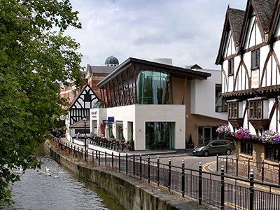 Slipper Baths restaurant building in Lincoln by LSH Architects