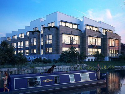 Riverworks offices, Guildford designed by LSH Architects