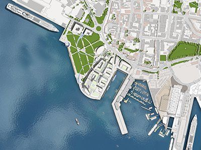 Masterplan for Royal Pier Waterfront by LSH Architects