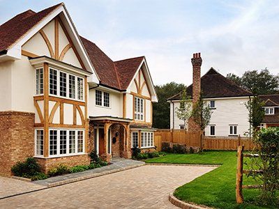 New build luxury residential designed by Lyons Sleeman Hoare Architects at Wadhurst College