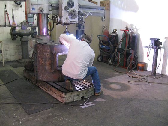 Man Doing Electrical Work — Auburn, CA — All Electric Motors Inc.