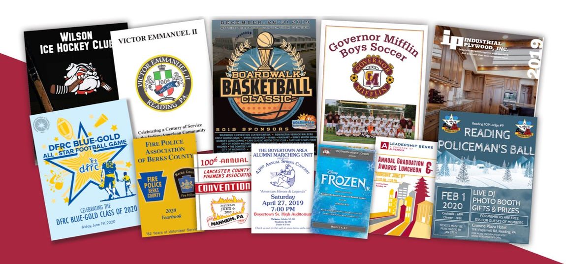Commercially Printed Event Programs, Year Books and Product or Service Catalogs for Your Customers