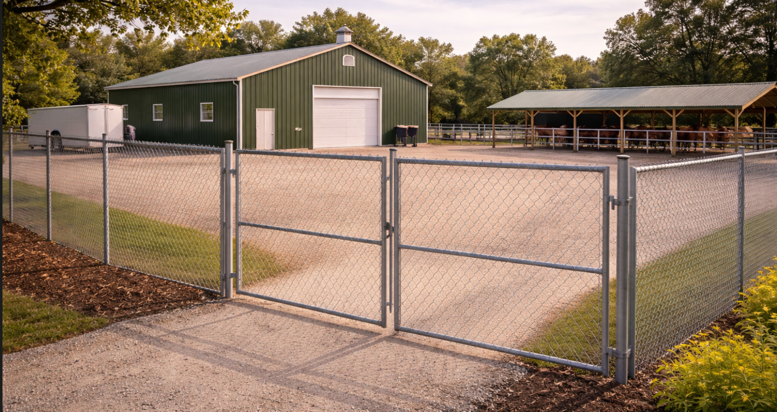 chain link fencing for ranches
