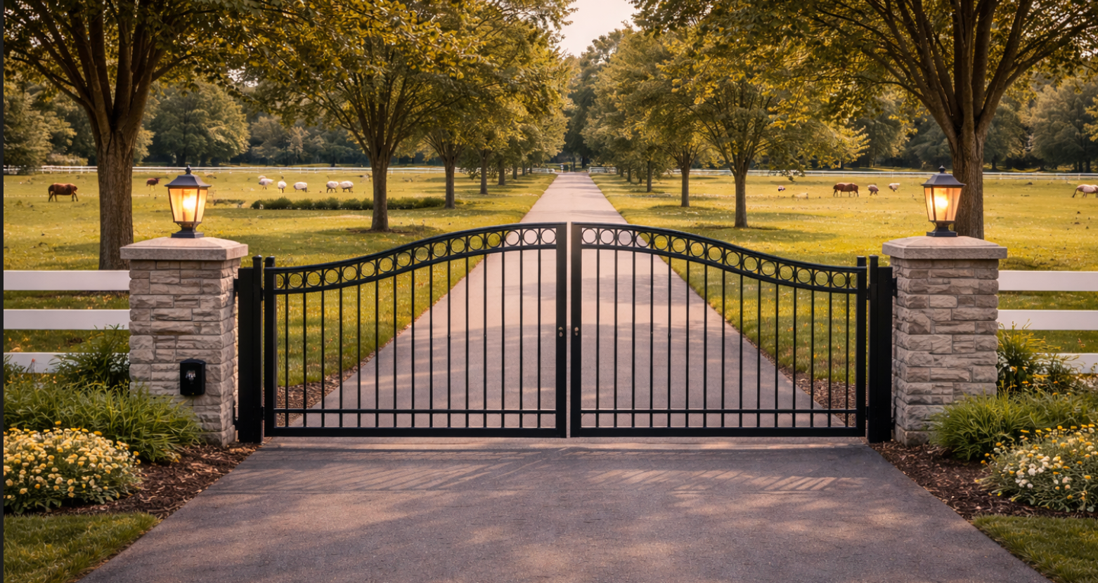 custom ranch gates and access control