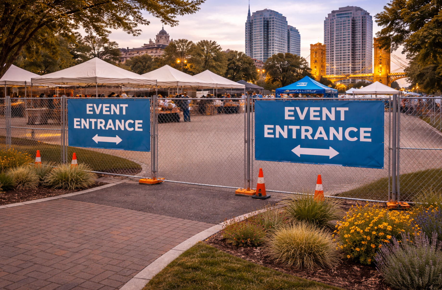 event temporary fencing