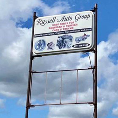Russell Auto Group Signage — Alma, AR — Russell Auto Group