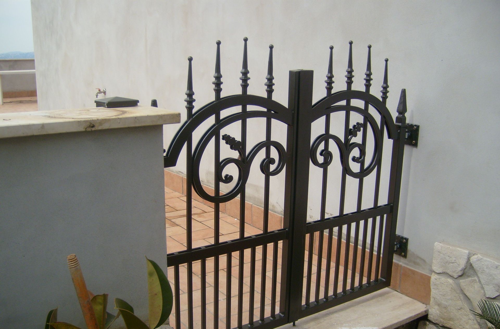 cancelletti in ferro battuto