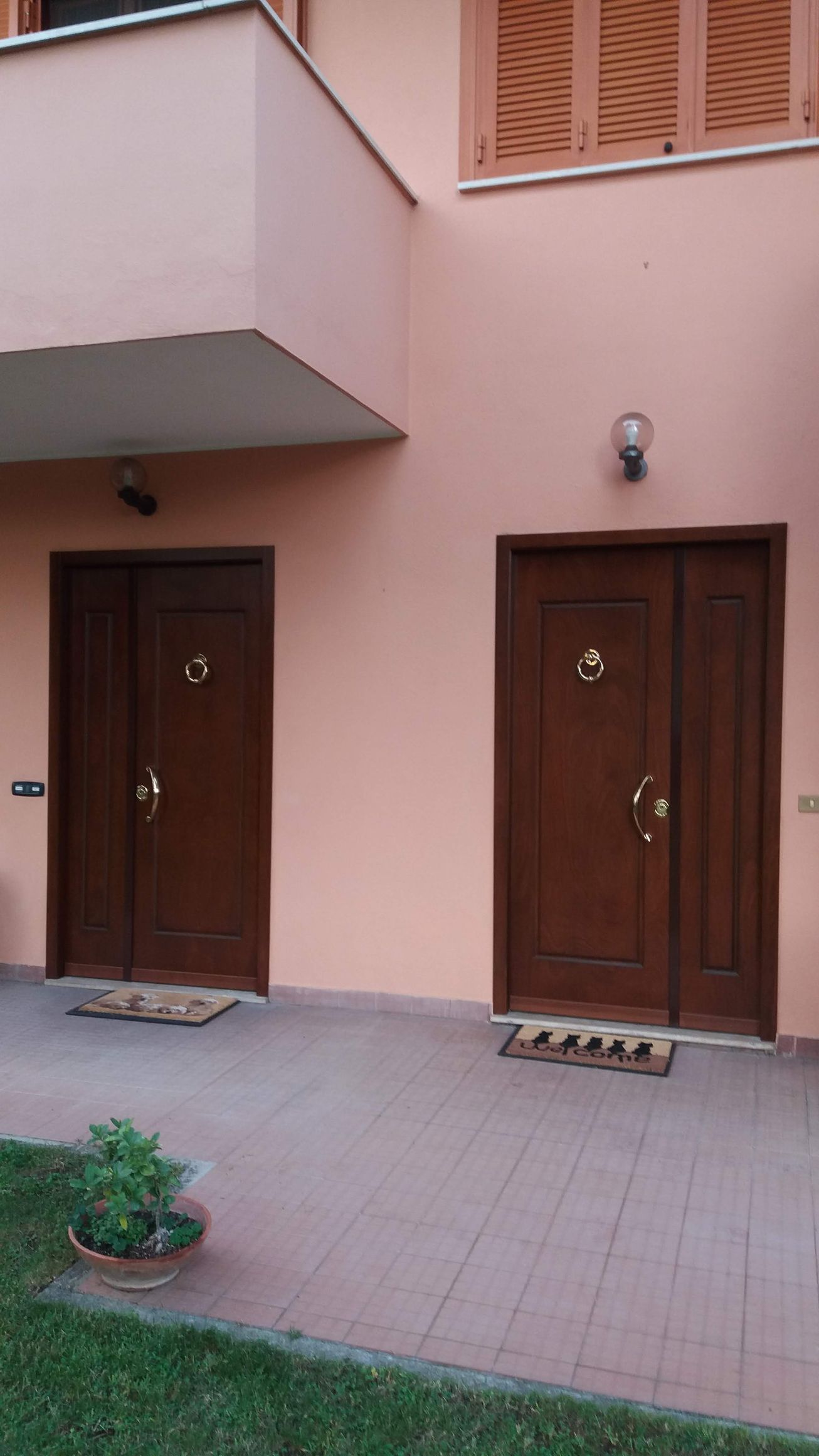 portone blindato in legno Metal.Nar