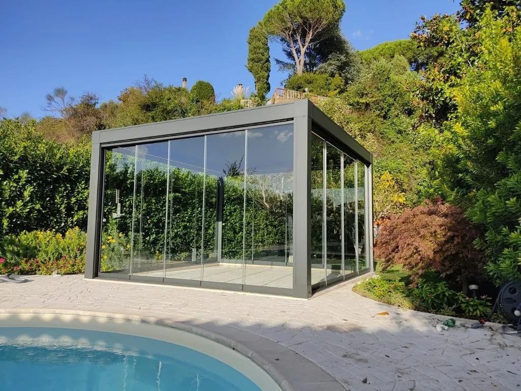 vetrate panoramiche a libro