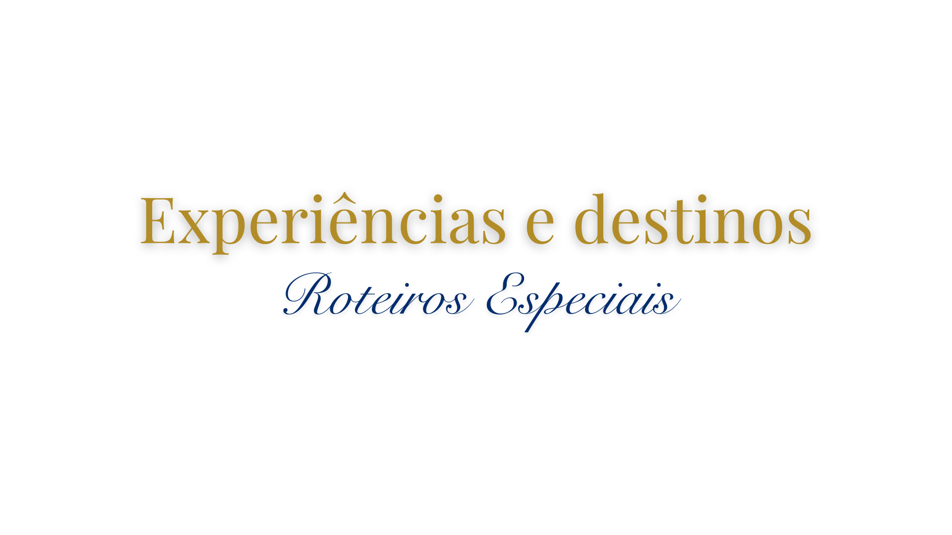 Logotipo da Experiências e Destinos