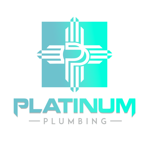 A logo for platinum plumbing