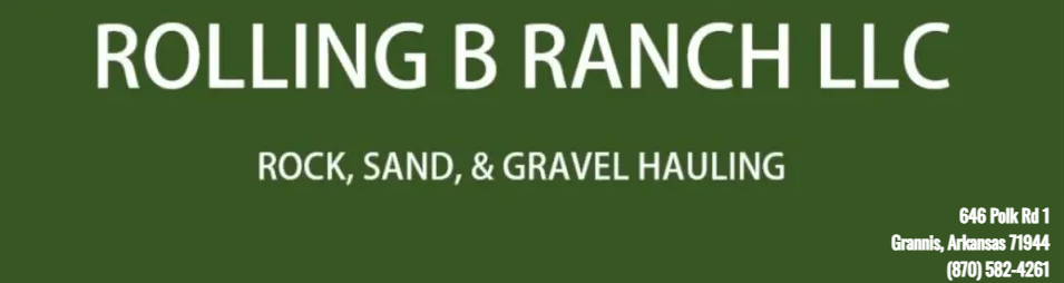 Business card Rolling B Ranch 