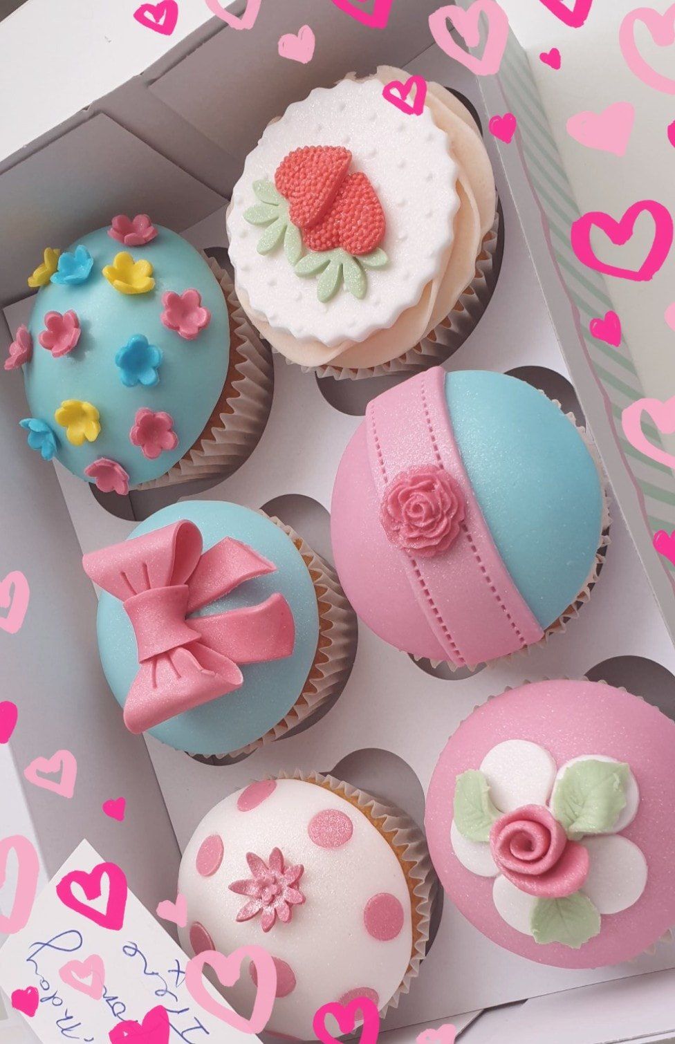 Shabby Chic Cupcakes