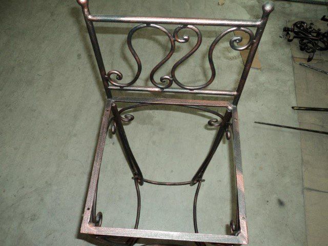 struttura di una sedia