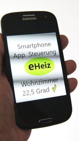 Smartphone App  Steuerung für Elektroheizung und Infrarotheizung