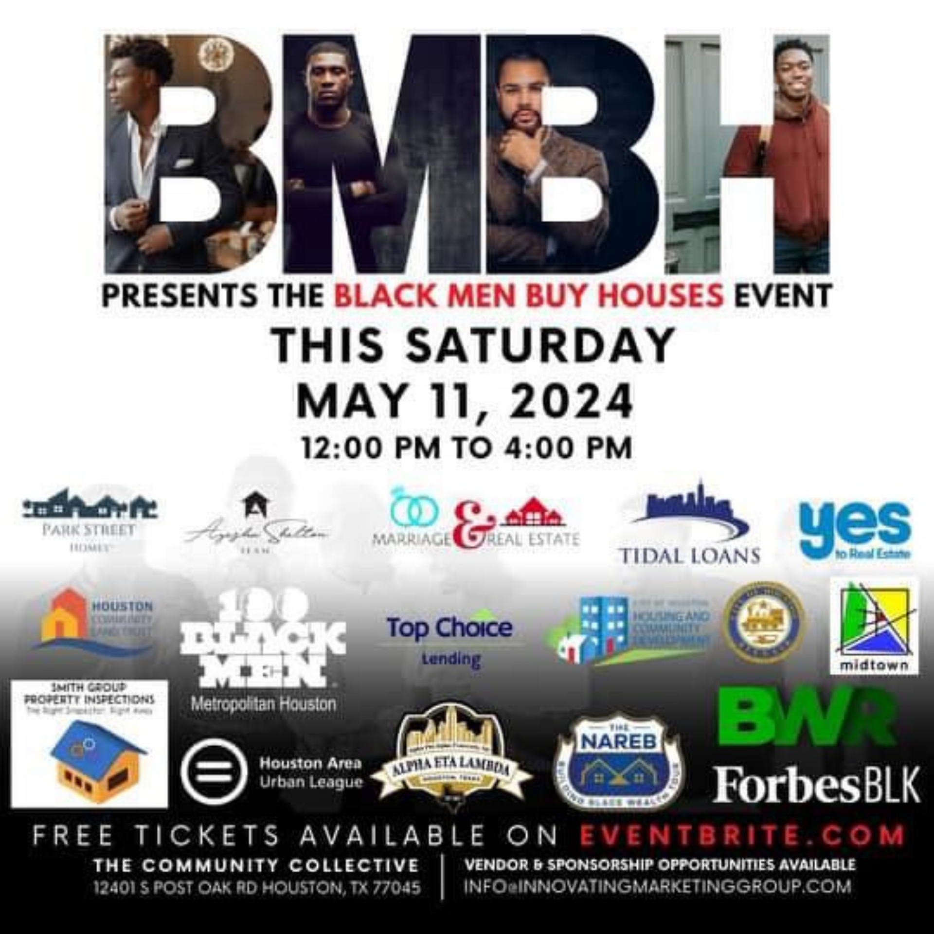 The Black Men Buy Houses Event Flyer