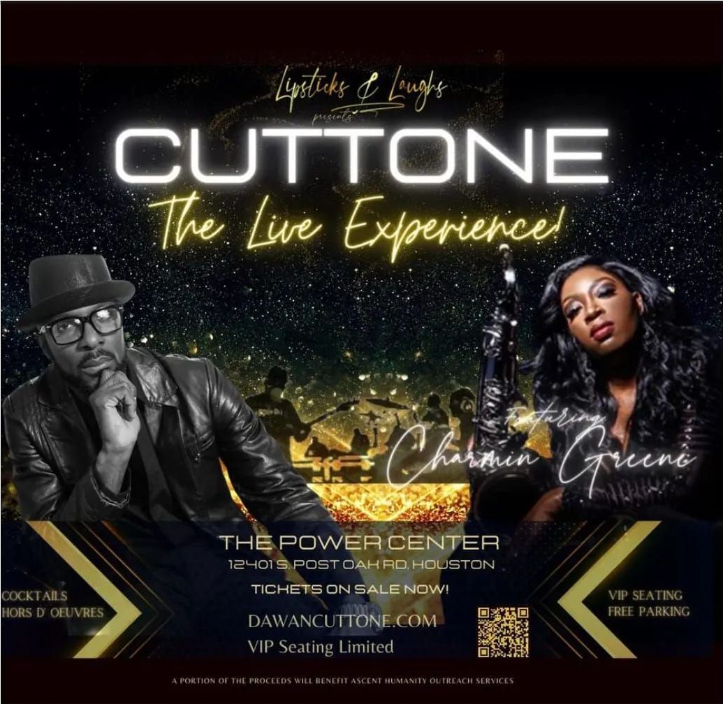 A poster for cuttone the live experience