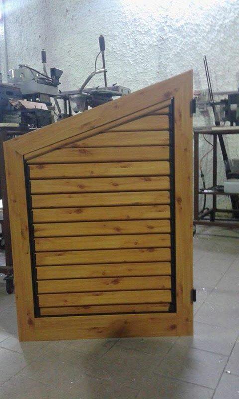 finestra in alluminio-legno