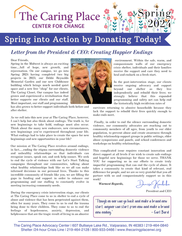 Our Spring 2024 Newsletter Is Here!