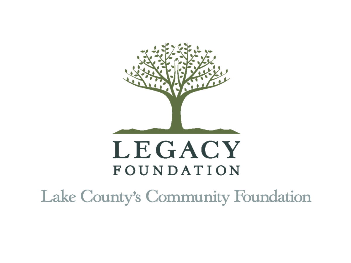 The logo for the legacy foundation lake county 's community foundation
