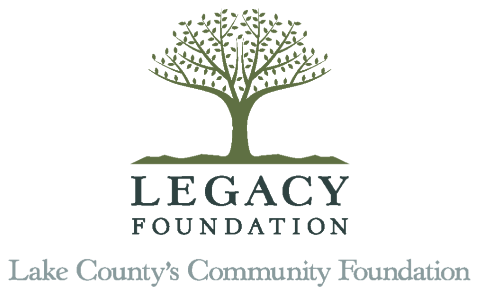 The logo for the legacy foundation lake county 's community foundation