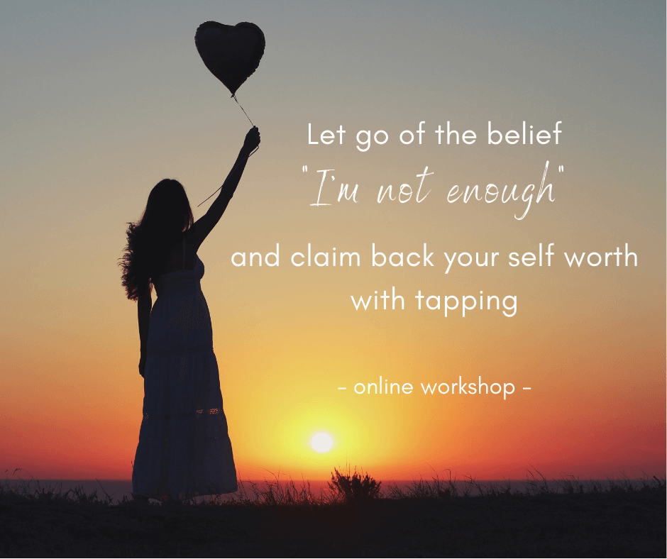 EFT Tapping online training workshop self-worth I'm not enough belief Campbell River BC Canada Lucilla Girotto