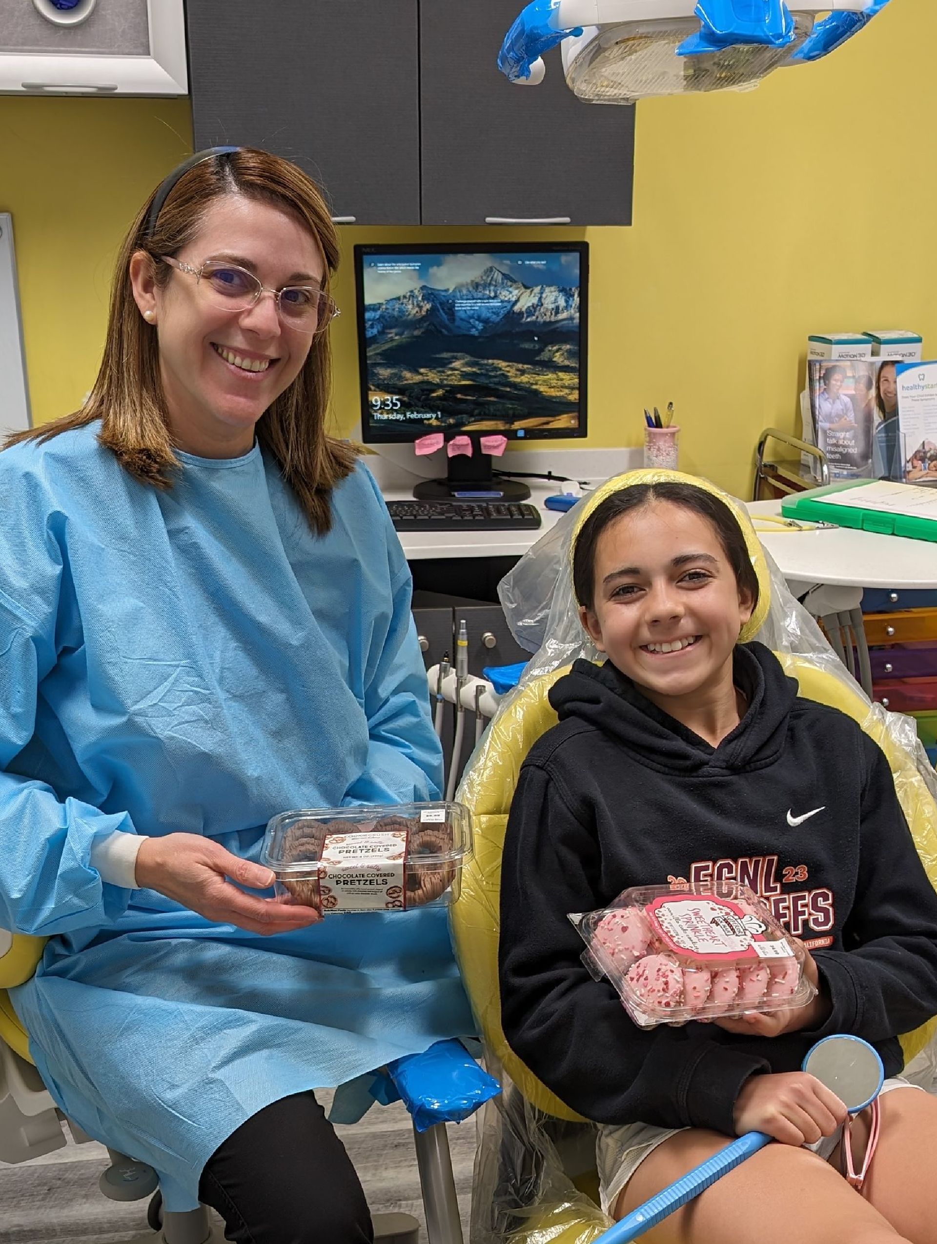 Dr. Denisse with a patient-Dental Studio 4 Kids-Lust FL