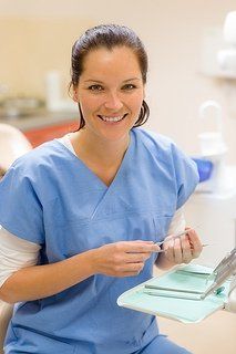 dentist smiling