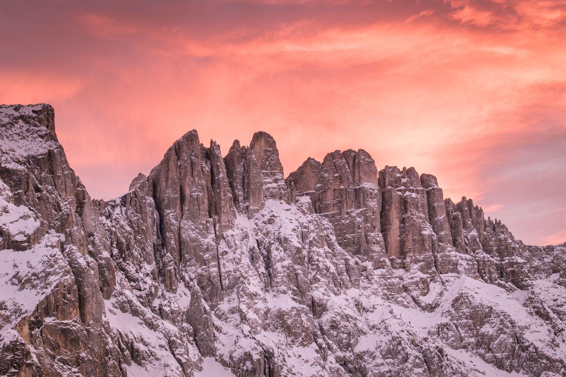 Winterwonderland Dolomiten